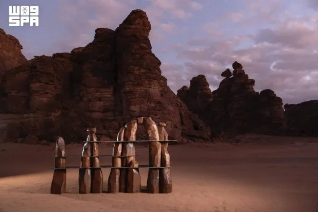 The AlUla Artist Residency Program has strengthened its presence on the international design scene, with several of its participants receiving awards at the fourth edition of the Design Award. (SPA)