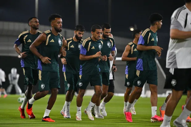  تدريبات المنتخب السعودي (تصوير: علي خمج) 