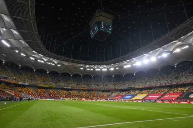 Soccer Football - UEFA Nations League - Group B4 - Romania v Bosnia and Herzegovina - National Arena, Bucharest, Romania - September 28, 2026 General view during the match Inquam Photos via REUTERS/Eduard Vinatoru