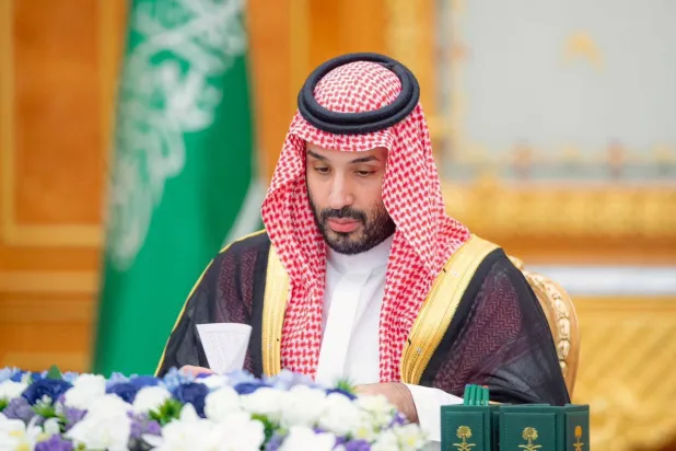 الأمير محمد بن سلمان لدى ترؤسه جلسة مجلس الوزراء في الرياض الثلاثاء (واس)