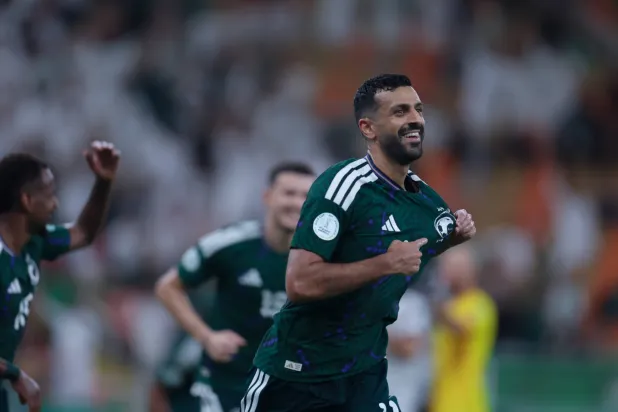 حقق الأخضر السعودي علامة كاملة في مرحلة المجموعات (المنتخب السعودي) 