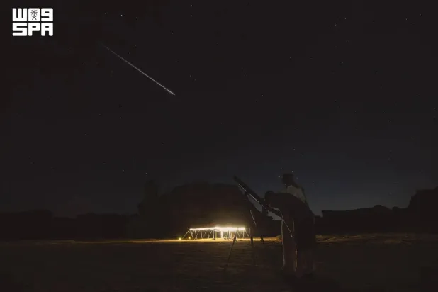 The AlUla Skies Festival will take place from November 6-15. (SPA)