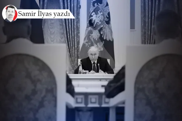 Rusya Devlet Başkanı Vladimir Putin, Moskova'daki Kremlin Sarayı’nda, Rusya Ulusal Günü vesilesiyle düzenlenen ödül töreninin ardından, Rusya’nın Ukrayna'daki ‘özel askeri operasyonuna’ katılan ordu mensuplarıyla bir araya geldi, 12 Haziran 2026 (Reuters)