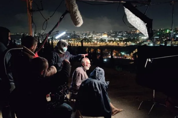 تصوير الفيلم في القدس مر بصعوبات عدة (الشركة المنتجة)