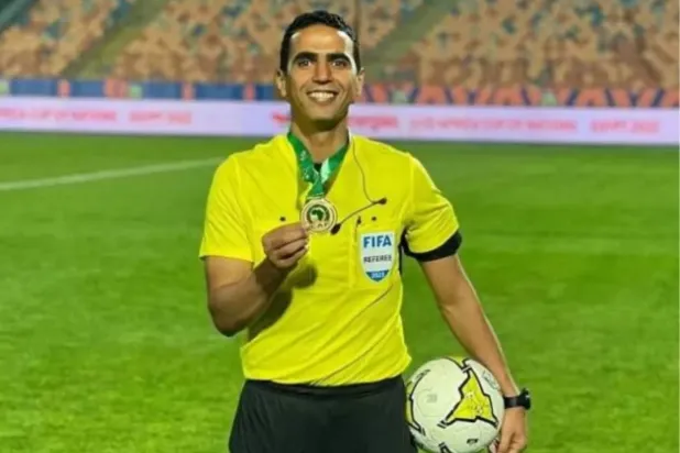 الحَكم المغربي جلال جيد (إكس)