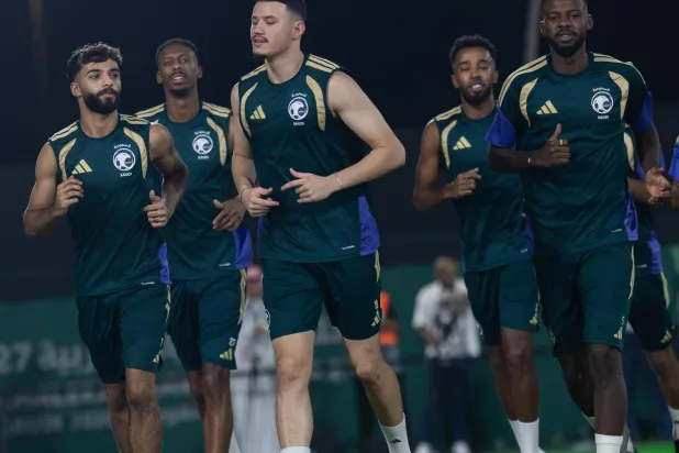 الحصة التدريبية الأخيرة قبل مواجهة الإمارات (الاتحاد السعودي)