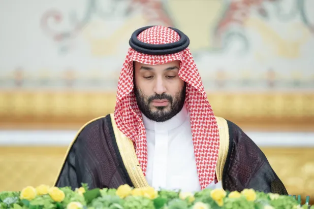 الأمير محمد بن سلمان لدى ترؤسه جلسة مجلس الوزراء في الرياض الثلاثاء (واس)