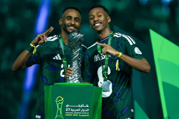 ناصر الدوسري أشار إلى أن اللقب مع المنتخب يحمل شعورا مختلفا (تصوير: محمد المانع) 