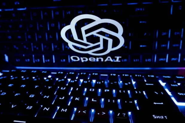 A keyboard is placed in front of a displayed OpenAI logo in this illustration taken February 21, 2023. REUTERS/Dado Ruvic/Illustration//File Photo