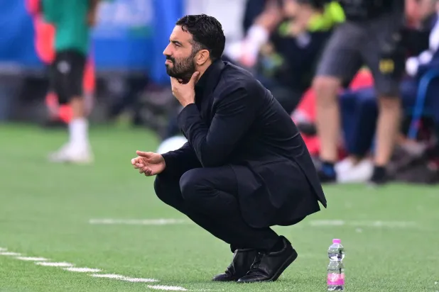 البرتغالي روبن أموريم المدير الفني لفريق ميلان (رويترز)