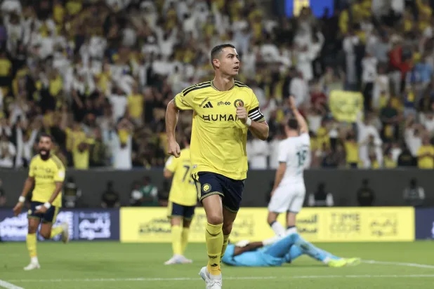 رونالدو لقيادة النصر نحو انتزاع فوزه الآسيوي الأول (تصوير: عبدالعزيز النومان)