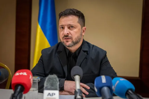 Ukrayna Devlet Başkanı Volodimir Zelenskiy (AP)