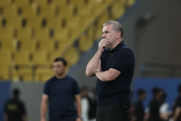 الأسترالي أنجي بوستيكوغلو مدرب فريق النصر (تصوير: عبد العزيز النومان)