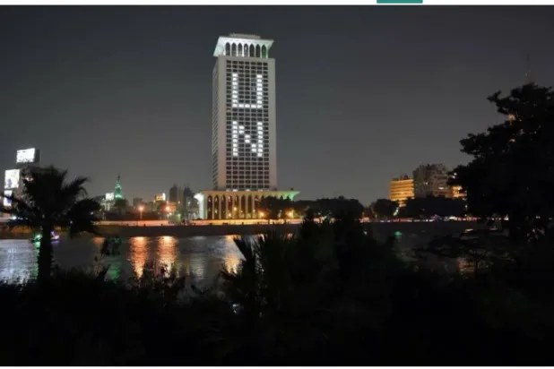 مبنى وزارة الخارجية المصرية بالقاهرة مطلاً على نهر النيل (وزارة الخارجية)