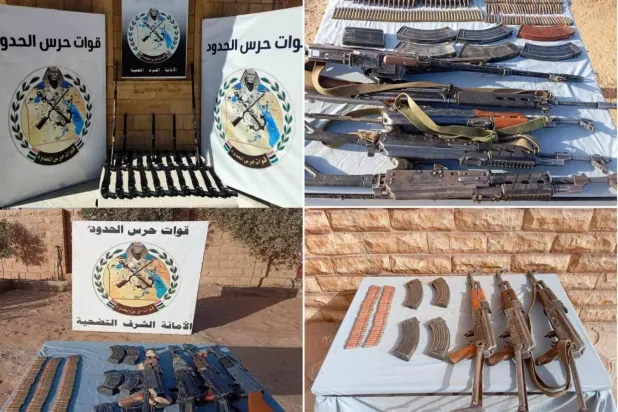 Items seized during an Egyptian military operation on June 22 (Egyptian Military Spokesman)