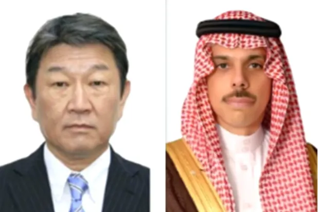 وزير الخارجية السعودي ونظيره الياباني (الخارجية السعودية)