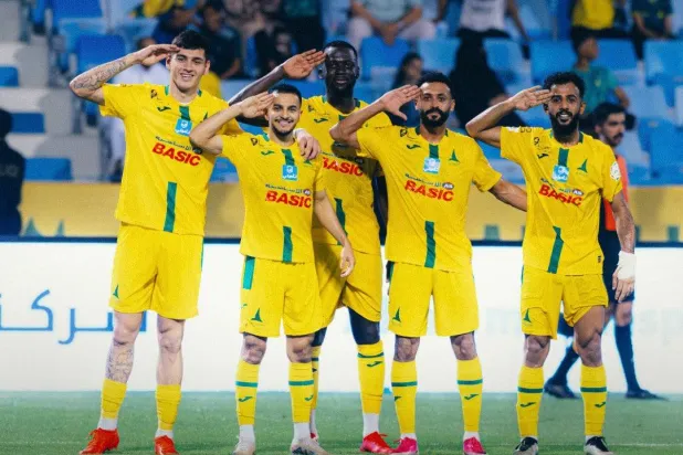 حقق الخليج انتصاراً ثميناً أمام الفيحاء (نادي الخليج)