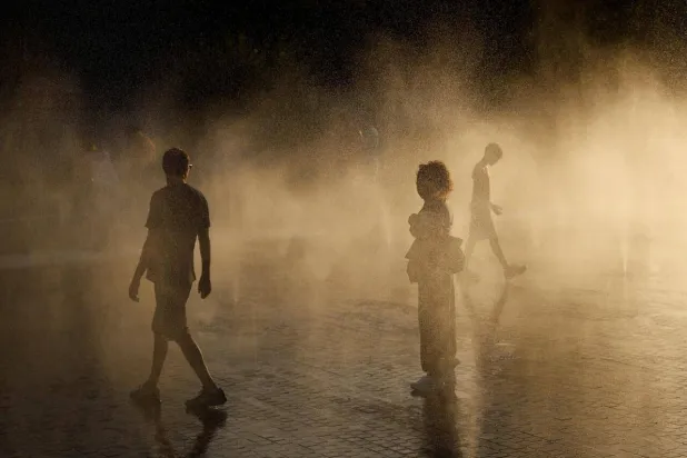 The unprecedented heat in September came after Spain's hottest summer on record. Oscar DEL POZO / AFP
