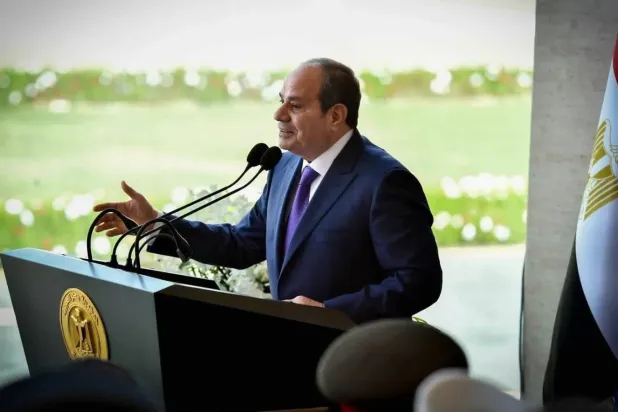 Egyptian President Abdel Fattah al-Sisi. (Egyptian Presidency) 