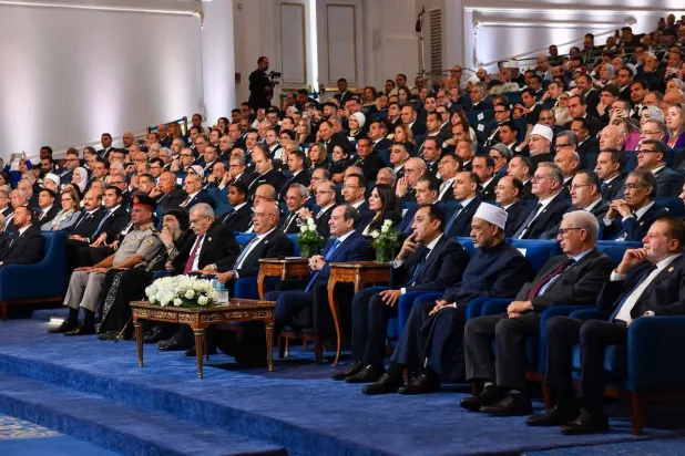 السيسي خلال فعاليات منتدى مصر 2026 (الرئاسة المصرية)