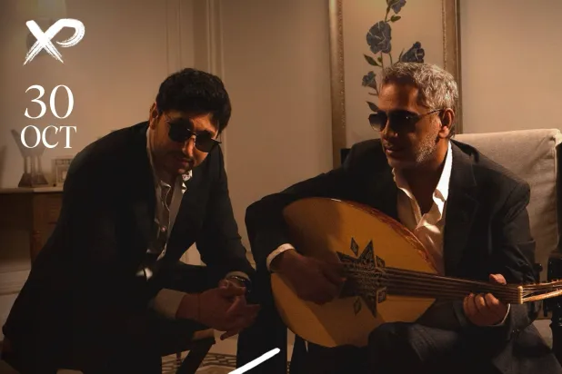 مسرح «الخُبر أرينا» يجمع الفنان فضل شاكر وابنه محمد في أول حفل غنائي جماهيري (هيئة الترفيه)