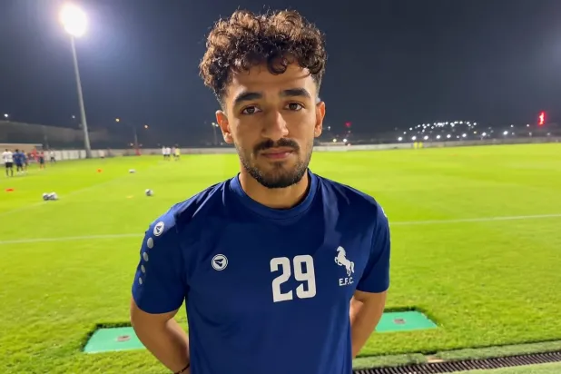 زياد الغامدي لاعب فريق الاتفاق (الشرق الأوسط)