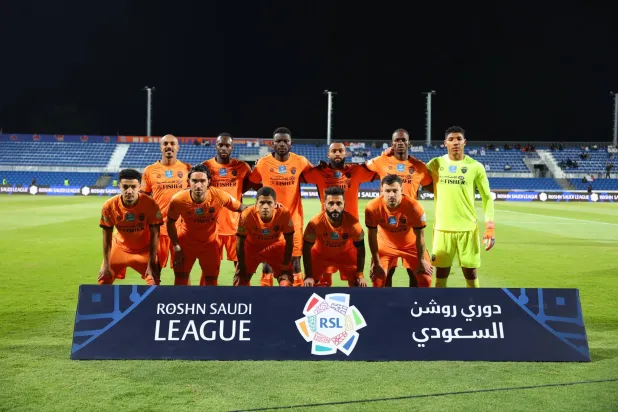 الفيحاء خسر مباراته أمام الأهلي بنتيجة 3 - 2 (نادي الفيحاء) 