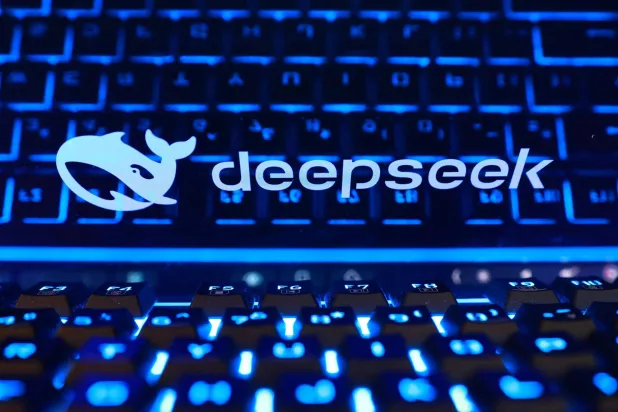 The DeepSeek logo and a keyboard in this illustration taken October 19, 2026. (Reuters)