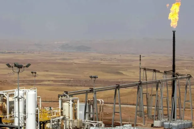 حقل نفط في إقليم كردستان العراق (رويترز)
