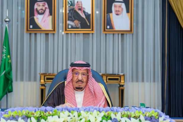 Custodian of the Two Holy Mosques King Salman bin Abdulaziz Al Saud chaired the Cabinet session held on Tuesday in Riyadh - SPA