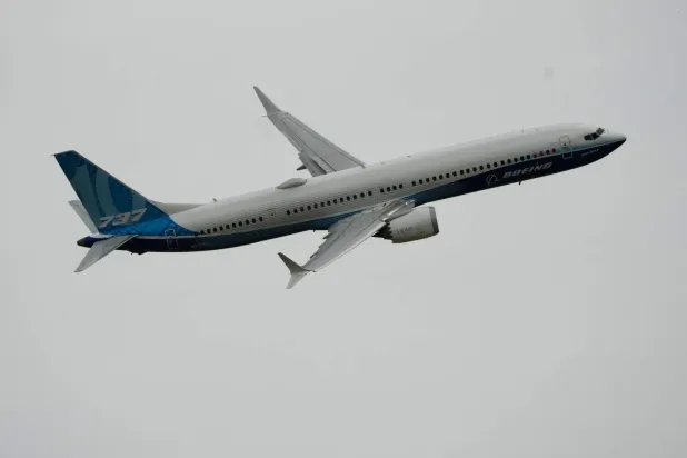 Boeing 737 Max 10 uçağı (Associated Press)