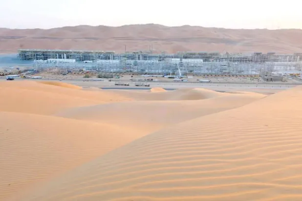 Saudi Aramco's Shaybah oilfield (Asharq Al-Awsat)