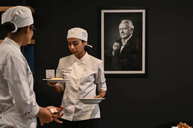 The boom in French cooking schools in India reflects a growing demand for high-end hospitality workers in the world's most populous country. Arun SANKAR / AFP
