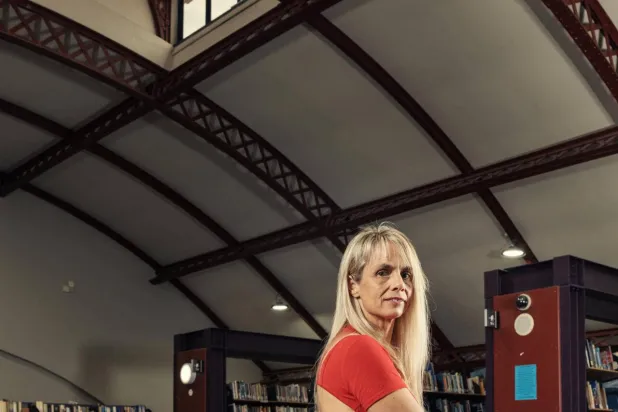 Coral Hart says she has been heavily criticized for using AI to produce books. GIANLUIGI GUERCIA / AFP
