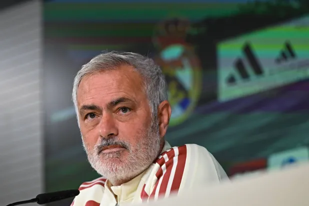 مدرب ريال مدريد البرتغالي جوزيه مورينيو (إ.ب.أ)