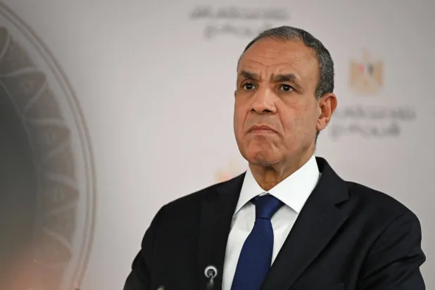 26 October 2026, Egypt, New Administrative Capital: Egypt's Foreign Minister Badr Abdelatty attends a press conference at the Egyptian Ministry of Foreign Affairs in the New Administrative Capital near Cairo. Photo: Michael Brandt/dpa
