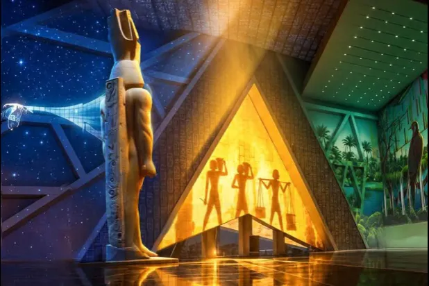«الشمس الأبدية» تغمر المتحف المصري الكبير في ذكرى افتتاحه