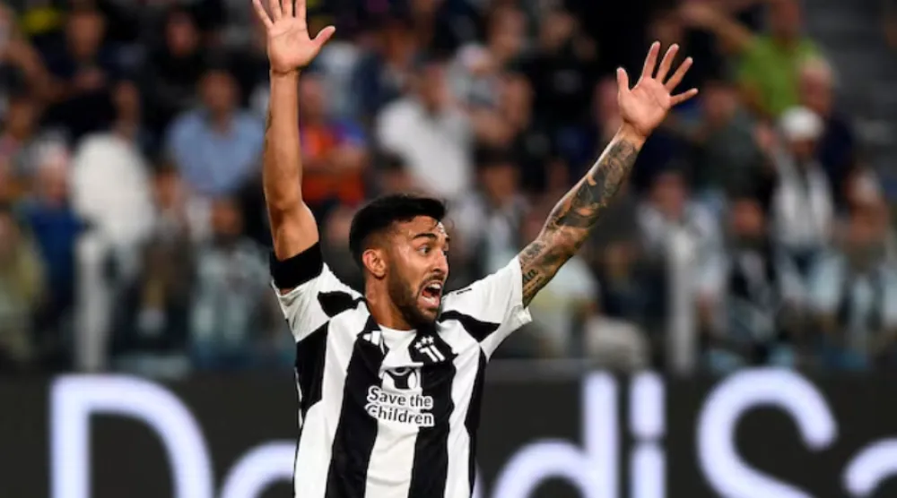 Soccer Football - Serie A - Juventus v Napoli - Allianz Stadium, Turin, Italy - September 21, 2024 Juventus' Nicolas Gonzalez reacts REUTERS/Massimo Pinca/File Photo 
