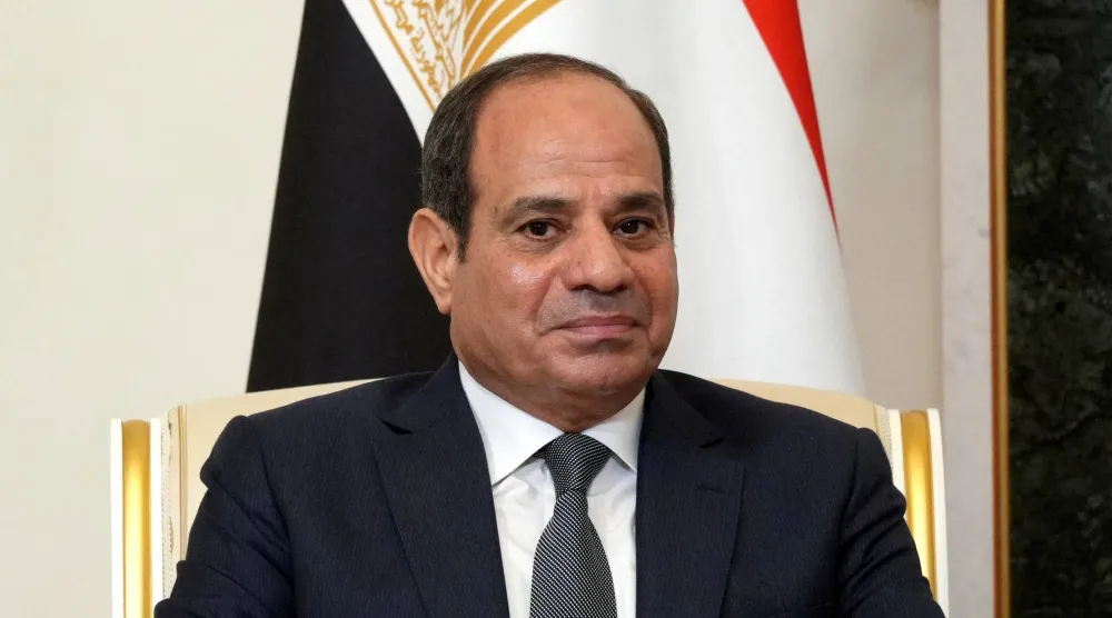 الرئيس المصري عبد الفتاح السيسي (رويترز)