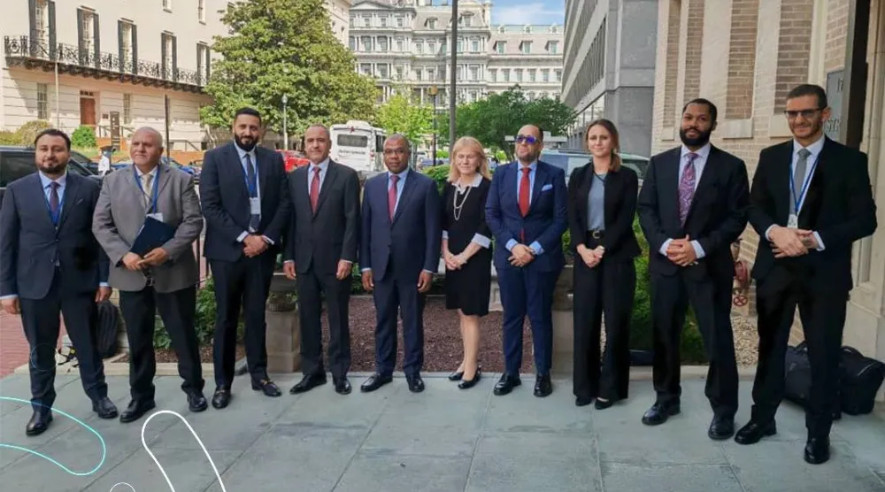 اجتماع وفد حكومة «الوحدة» في واشنطن (الوحدة)