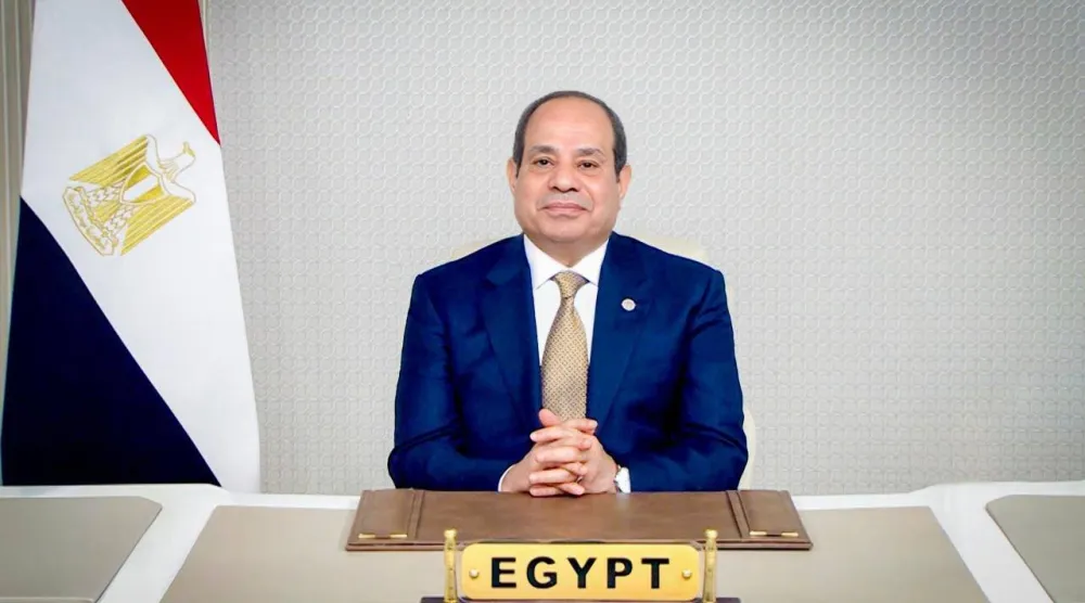 الرئيس المصري عبد الفتاح السيسي (الرئاسة المصرية)