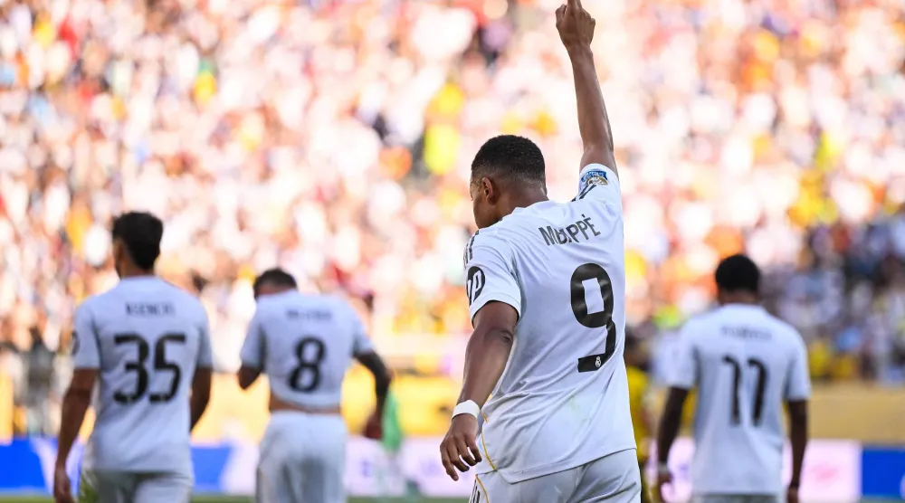 ريال مدريد وصل إلى نصف نهائي مونديال الأندية (أ.ف.ب)