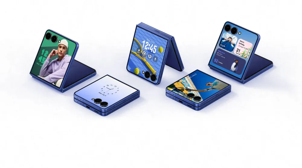 غالاكسي Z Flip7 يجمع بين التصميم الأنيق والتقنيات الذكية بفضل واجهة Galaxy AI الجديدة وشاشة AMOLED خارجية محسّنة  (سامسونغ)