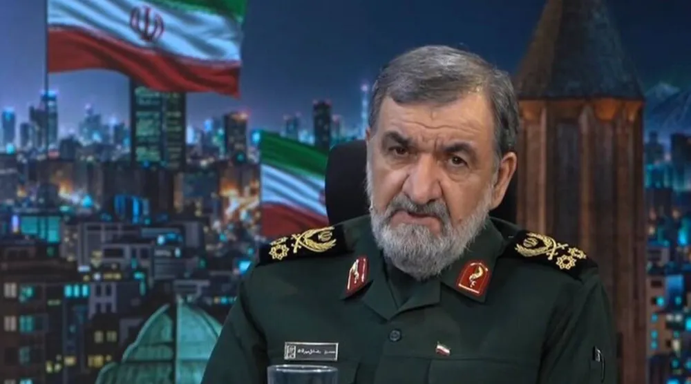 صورة من فيديو حوار رضايي مع التلفزيون الرسمي الثلاثاء