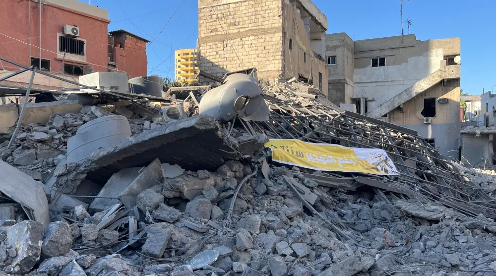 صورة أرشيفية لمبانٍ مدمّرة في مدينة صور بعد غارات إسرائيلية (الوكالة الوطنية)