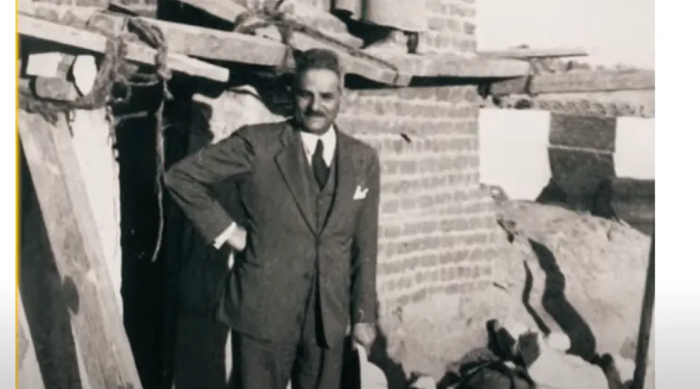 سليم حسن (من فيلم وثائقي عنه في مكتبة الإسكندرية)