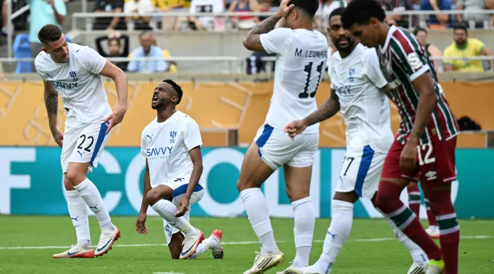 مخاوف الارهاق قد تدفع الهلال للانسحاب من السوبر (أ.ف.ب)