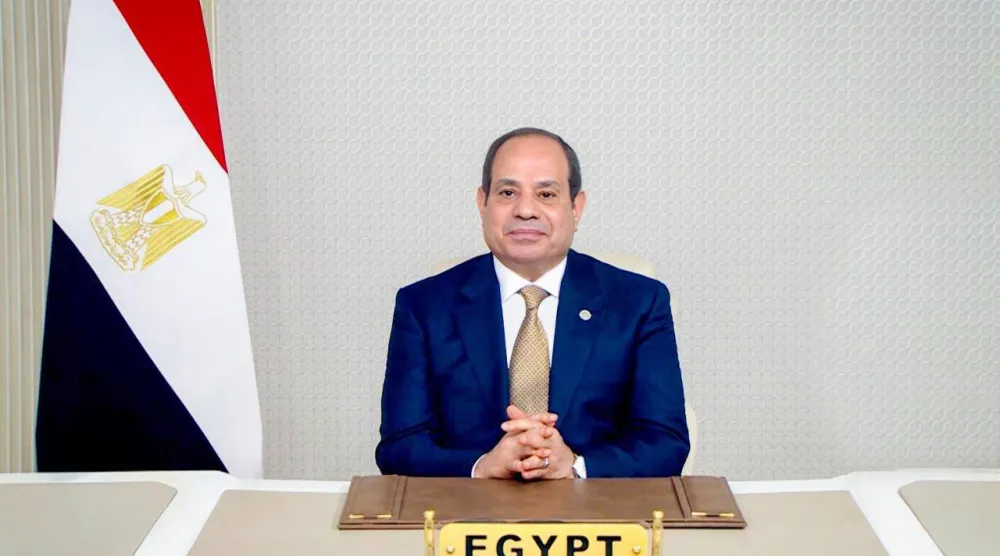 الرئيس المصري عبد الفتاح السيسي (الرئاسة المصرية)
