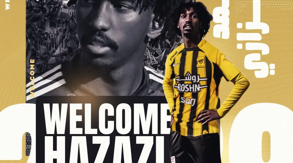 منشور ترحيبي باللاعب بثه نادي الاتحاد عبر حسابه في منصة «إكس» (نادي الاتحاد)