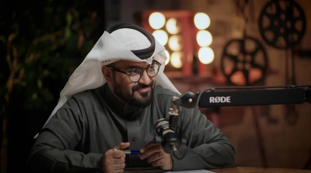 الناقد الفني السعودي أحمد العياد (الشرق الأوسط)
